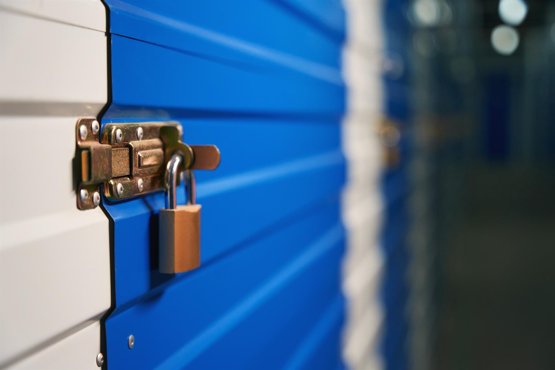 Securely locked StorCo unit